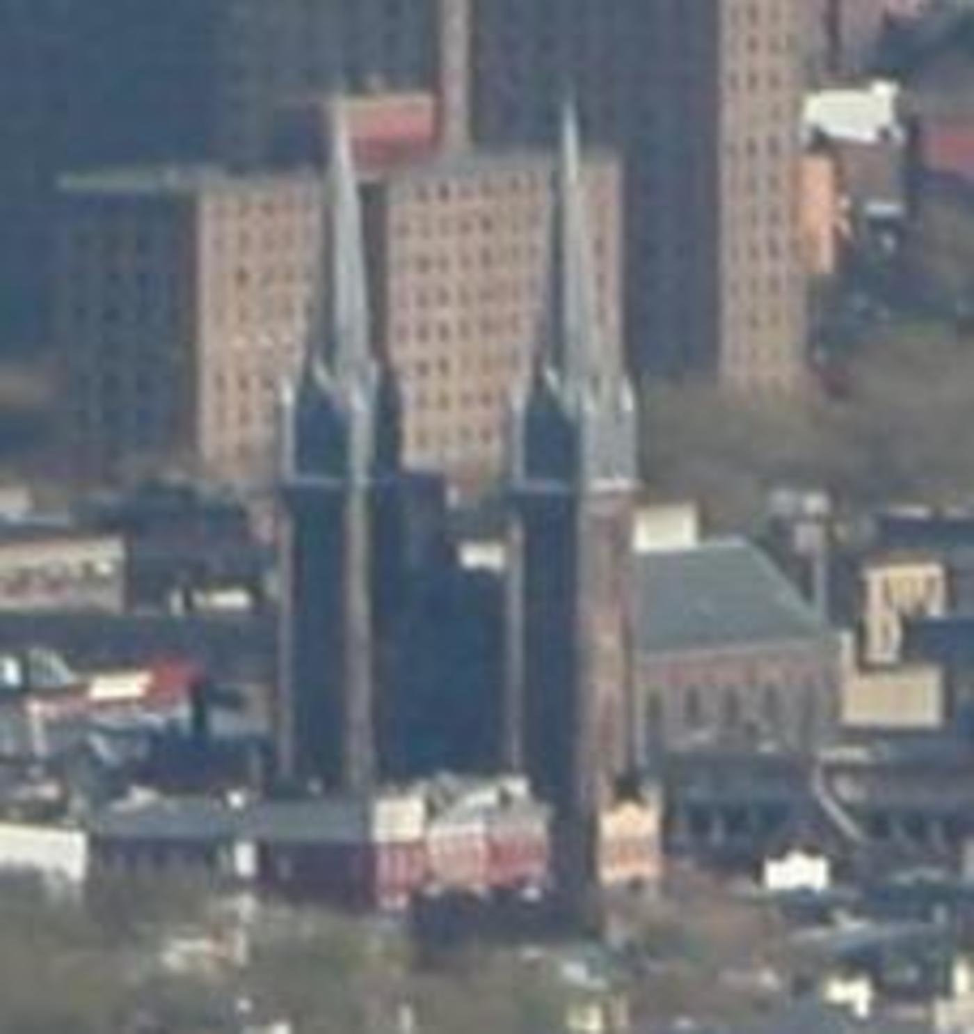 View of Church from Empire State Building